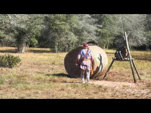 Payne Creek Historical State Park - Indian Weapons Dispaly
