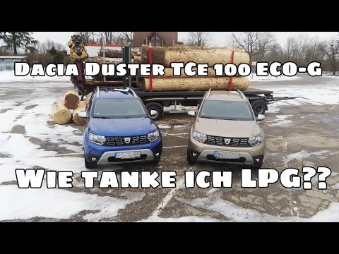 Wie tanke ich LPG?? | Dacia Duster TCe 100 ECO-G Bericht