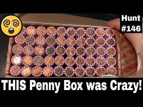 A Crazy Penny Box - Penny Hunt and Fill #146