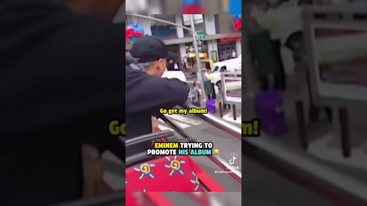 Eminem trying to promote his album || #eminem || #album ||