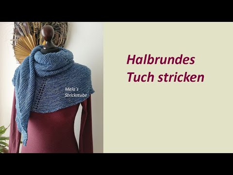 Ragmela 56 - Knitting a semi-circular shawl (basic principle)