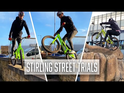 Riding Street Trials in Stirling
