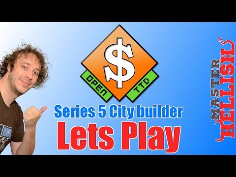 Maglev Upgrade Part 2 - OpenTTD City Builder Lets Play S5 E45
