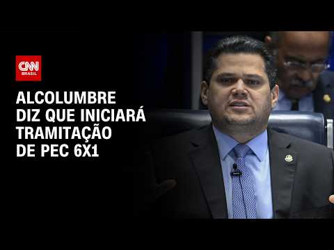 Alcolumbre destrava 6×1 e PEC da Segurança após reunião com Lula | BASTIDORES CNN