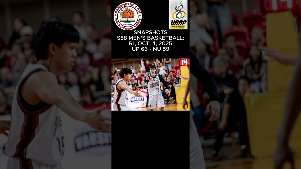 Snapshots: Men's Basketball - UP 66 - NU 59