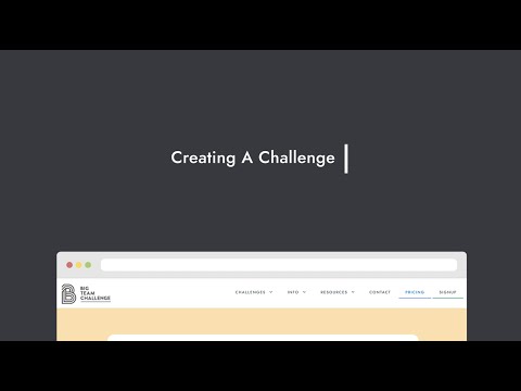 Creating your own step challenge on Big Team Challenge