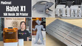 PioCreat Halot X1 Review: 16K Resin Printer with Auto Resin Feeding & Quick Release Platform