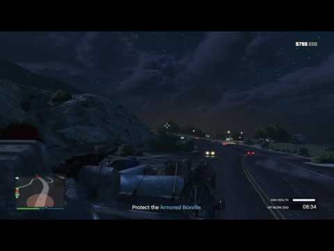 GTA 5 - Interesting rocket deflection during Fortified