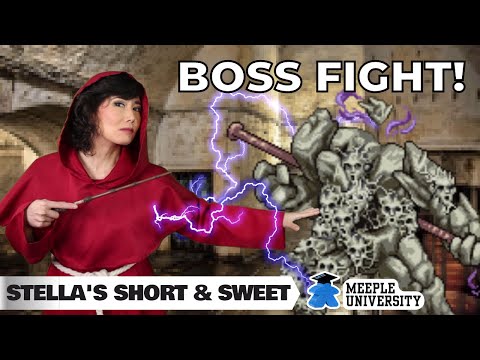 Encounters Shattered Wastes - Boss battle ?? retro style