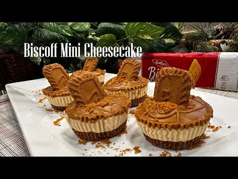 Lotus Biscoff Mini Cheesecake