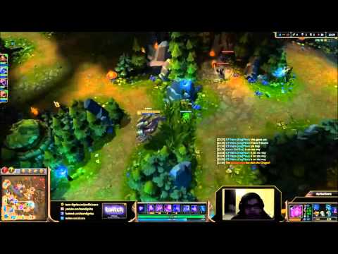 Scarra - Vel'koz vs Thresh Support Bot (Season 4)