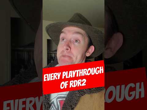 Every Playthrough of RDR2 #rdr2 #arthurmorgan #rdr #gta5