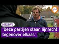 Protest in Harskamp rustig verlopen: 'Deze partijen staan lijnrecht tegenover elkaar'