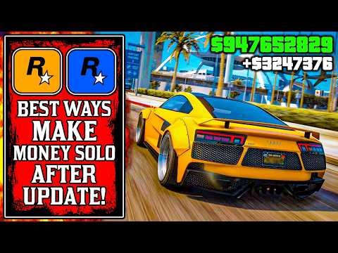 It's THAT Simple.. The BEST WAYS To Make Millions SOLO After UPDATE in GTA Online (GTA5 Fast Money)
