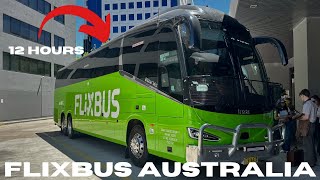12 hours from Sydney to Melbourne onboard the new Flixbus!!