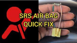 HOW TO USE A RESISTOR TO GET OUT YOUR SRS AIR BAG LIGHT