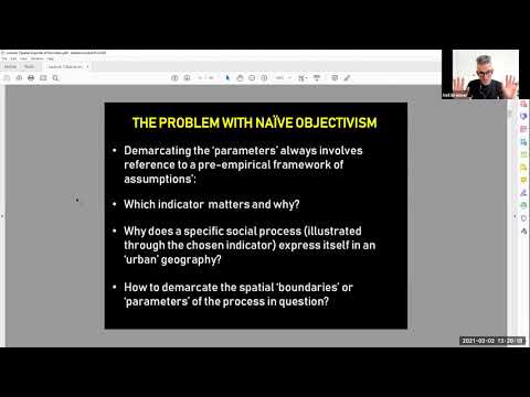 Naive objectivism in urban studies and its problems (Neil Brenner)