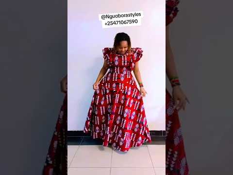 MISHONO MIPYA YA MAGAUNI YA VITENGE #latestafricaprint #latestafricaprint #africanclothing #fashion