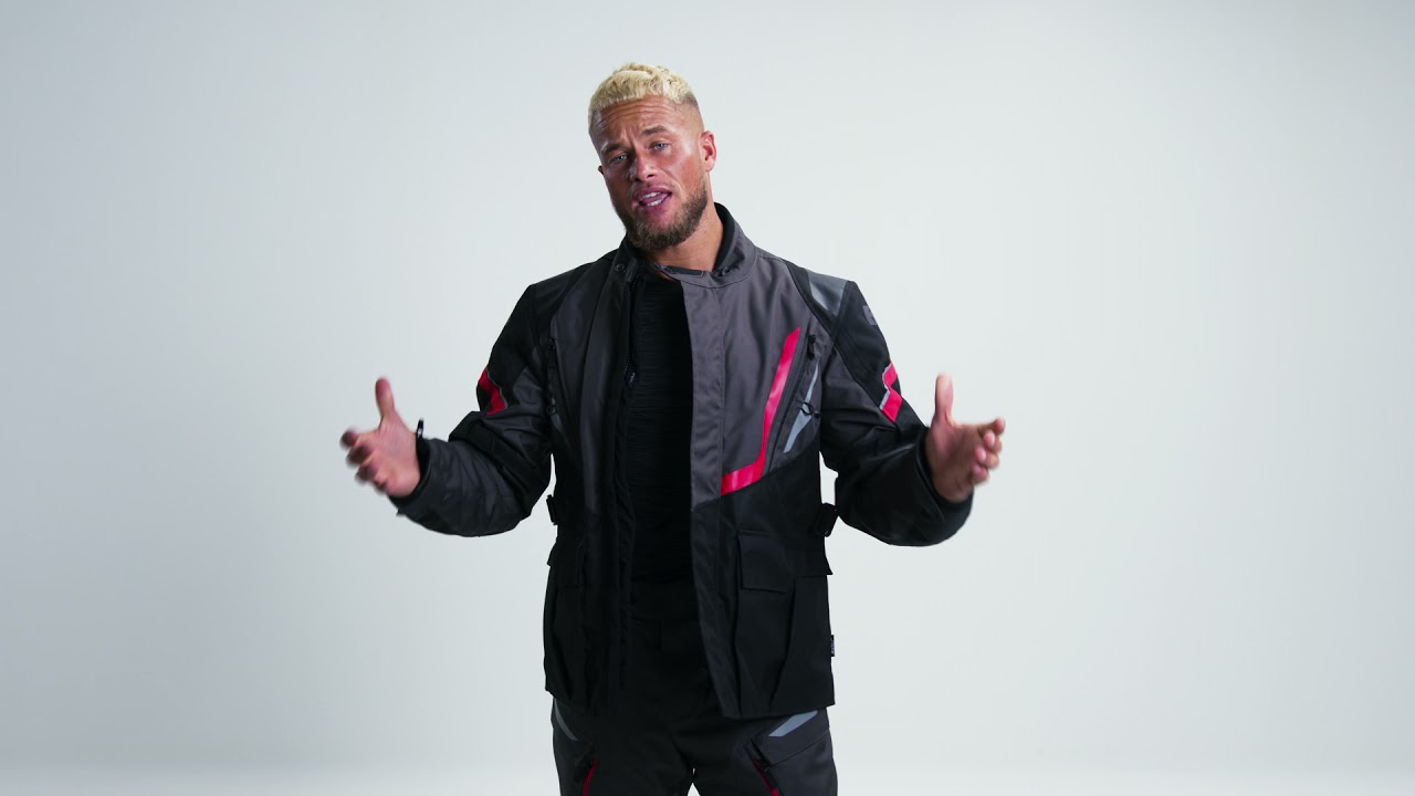 Oxford Montreal 4.0 Textile Jacket - Stealth Black Video
