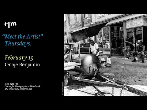 "Meet the Artist" with Onaje Benjamin