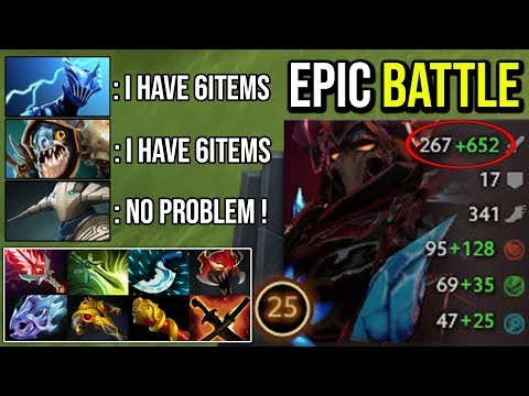 Super God's Strength [Sven] Most IMBA Hit Like a Truck Oneshot K.O Vs 6Slots Slark & Razor Dota 2