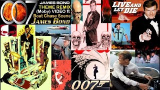 James Bond Boat Chase- Live and Let Die (Full) HQ ft Roger Moore: James Bond 007 Theme Remix- Moby