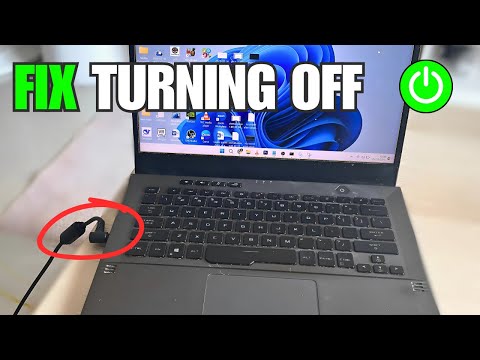 FIX Laptop Shuts Down When Charger is Plugged Out