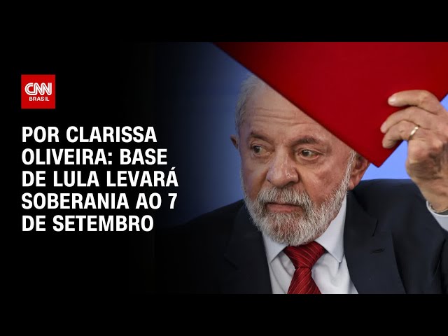 Base de Lula levará soberania ao 7 de setembro | LIVE CNN