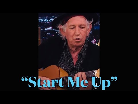 Keith Richards & Jimmy Fallon Perform & Discuss “Start Me Up” on 10/20/23!!