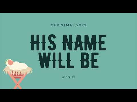 His Name Will Be (Lyric Video)