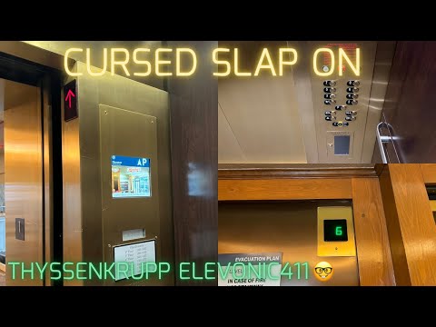 CURSED AS HELL | ThyssenKrupp/Otis Elevonic411 Traction Elevators | Sheraton | Avon, CO