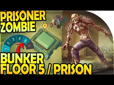 PRISONER ZOMBIE BOSS at BUNKER FLOOR 5 / PRISON - SGT. KOWALSKI - Last Day on Earth Survival 1.9.7