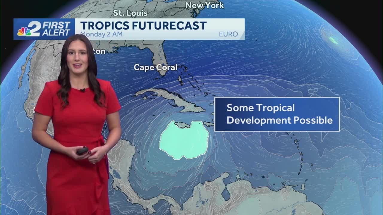 Tracking the tropics: NHC watching Caribbean for potential development