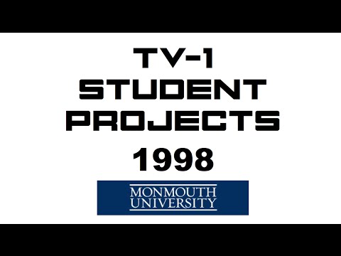 Monmouth University TV-1 Student Final Projects 1998