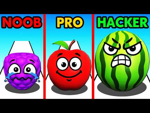 NOOB vs PRO vs HACKER FRUIT