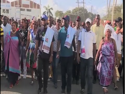 Raila ends his coastal tour on a reconciliatory note