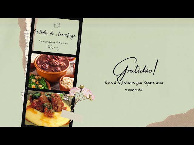 Gratidão por um novo ciclo