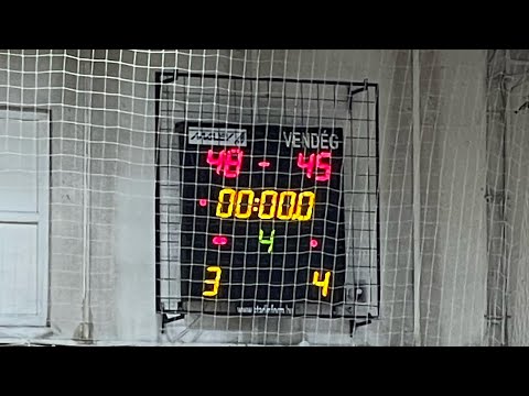 Malév SC — Budafok Kadett B mérkőzés 1. Negyed