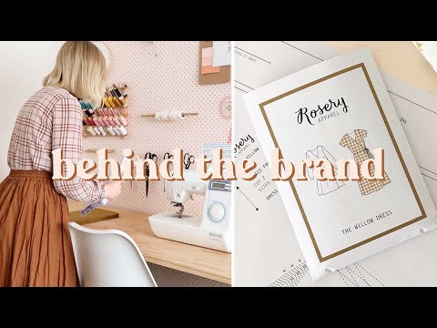 Wrap Dress Pattern + Making Sewing Kits! | Behind The Brand #14