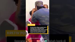 Download lagu Vir4l! Wanita Menangis UsaiTabungannya Raib, WarganetRamai Beri Dukungan #shorts mp3