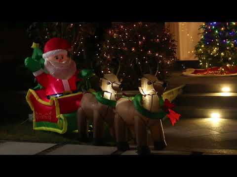 4 Ft Inflatable Santa