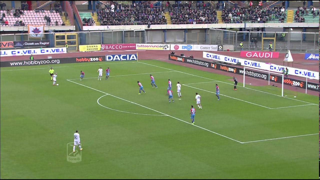 Serie B 14/15: Catania - Spezia 2-2