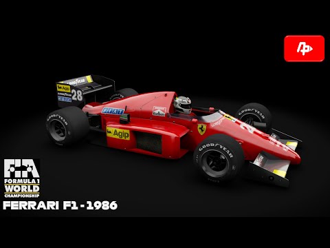 ASSETTO CORSA FERRARI F1 1986 STEFAN JOHANSSON