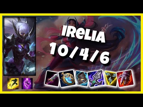 Irelia vs Aurelion Sol EU Challenger MID (10/4/6) - v11.4