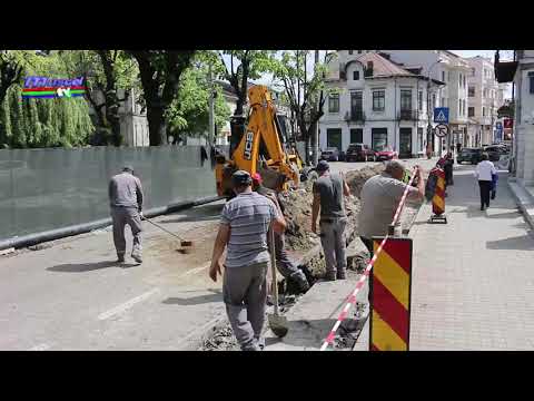 Jurnal MUSCEL TV 25.05.2021 Avarie la o conductă de apă pe bulevardul Câmpulungului