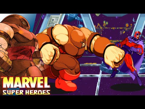 Marvel Super Heroes - Juggernaut (Arcade / 1995) 4K 60FPS