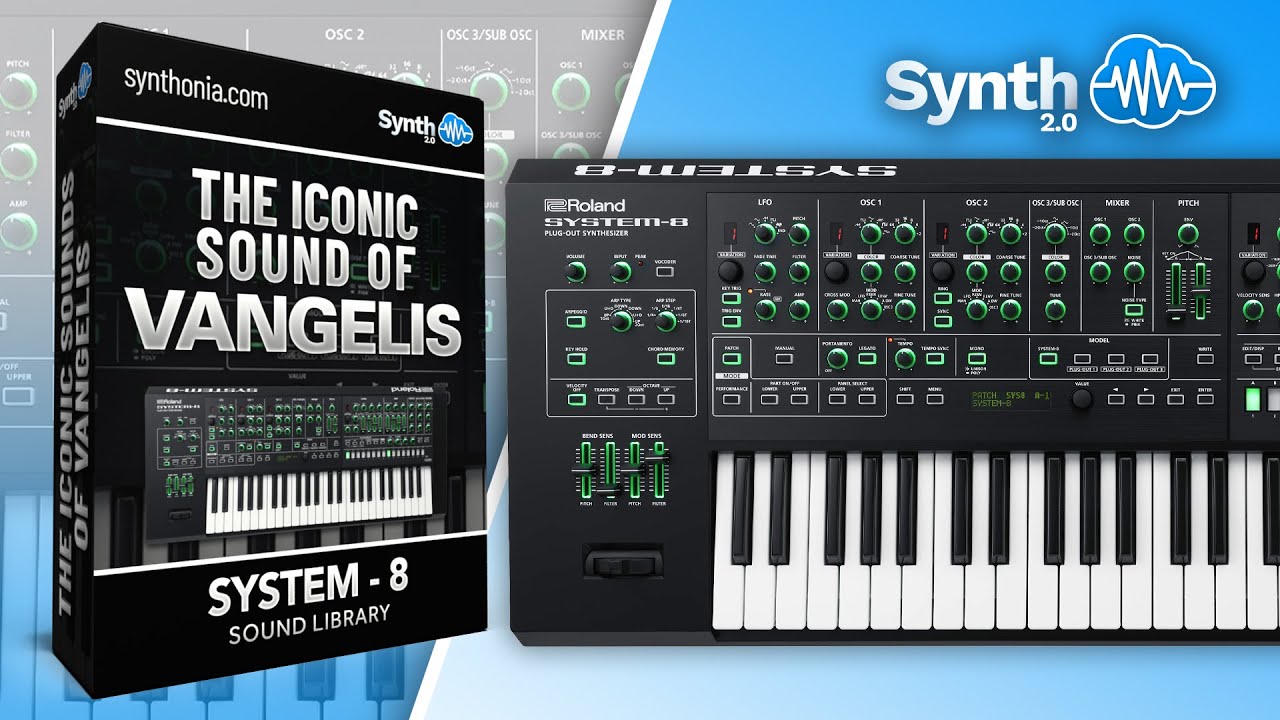 GPR003 - The iconic sounds of Vangelis - System-8 ( + Cloud software version ) ( 25 presets ) Video Preview