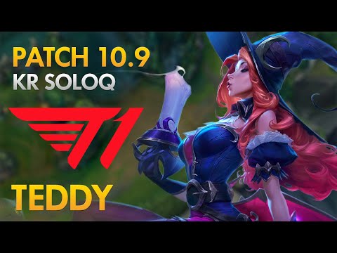T1 Teddy - Bot Lane: Miss Fortune vs Kalista - KDA 16/2/8
