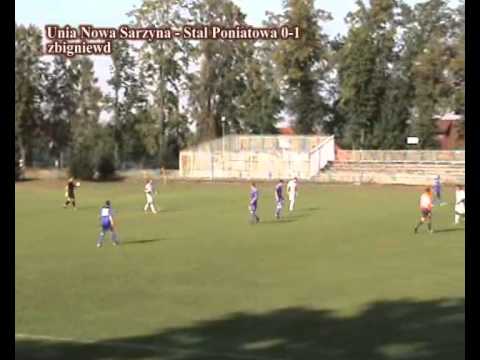 Unia Nowa Sarzyna - Stal Poniatowa 0-1 2 k. III Ligii 22.08.2010r.