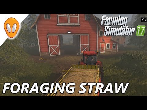 Selling Foraged Straw | Farming Simulator 17 | Goldcrest Valley E35